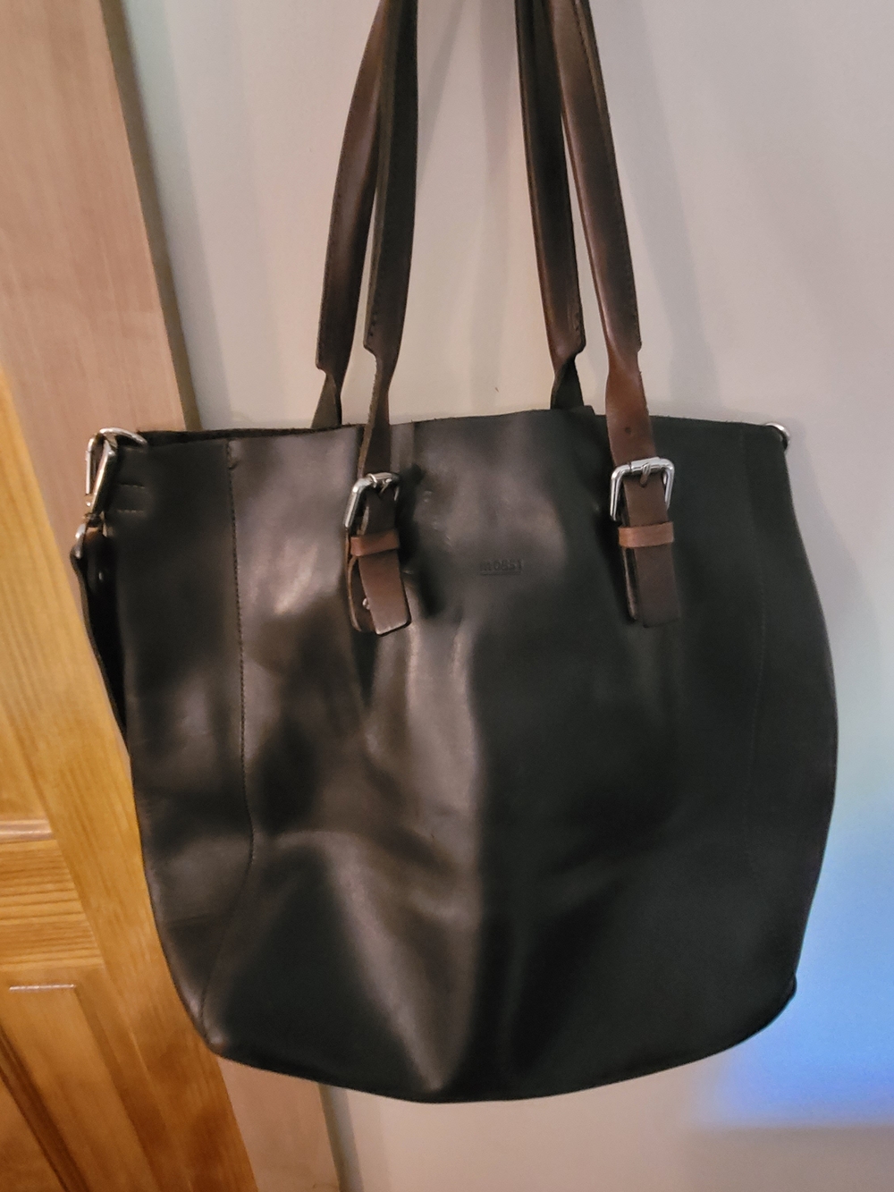 M0851 Brown Leather Bag